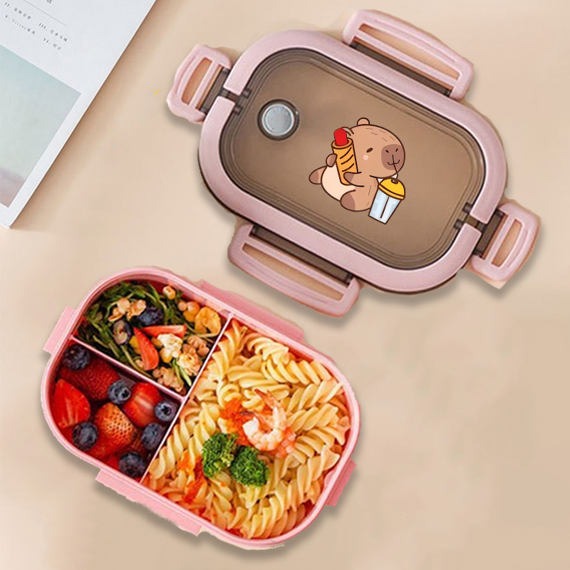 Capybara Bento Lunchbox Anime  - Food Storage Kitchen recensie en prijs