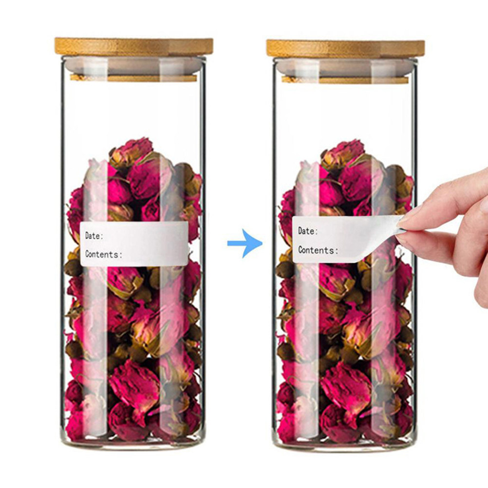1 rol beschrijfbare stickers v - Food Storage Jar Labels recensie en prijs