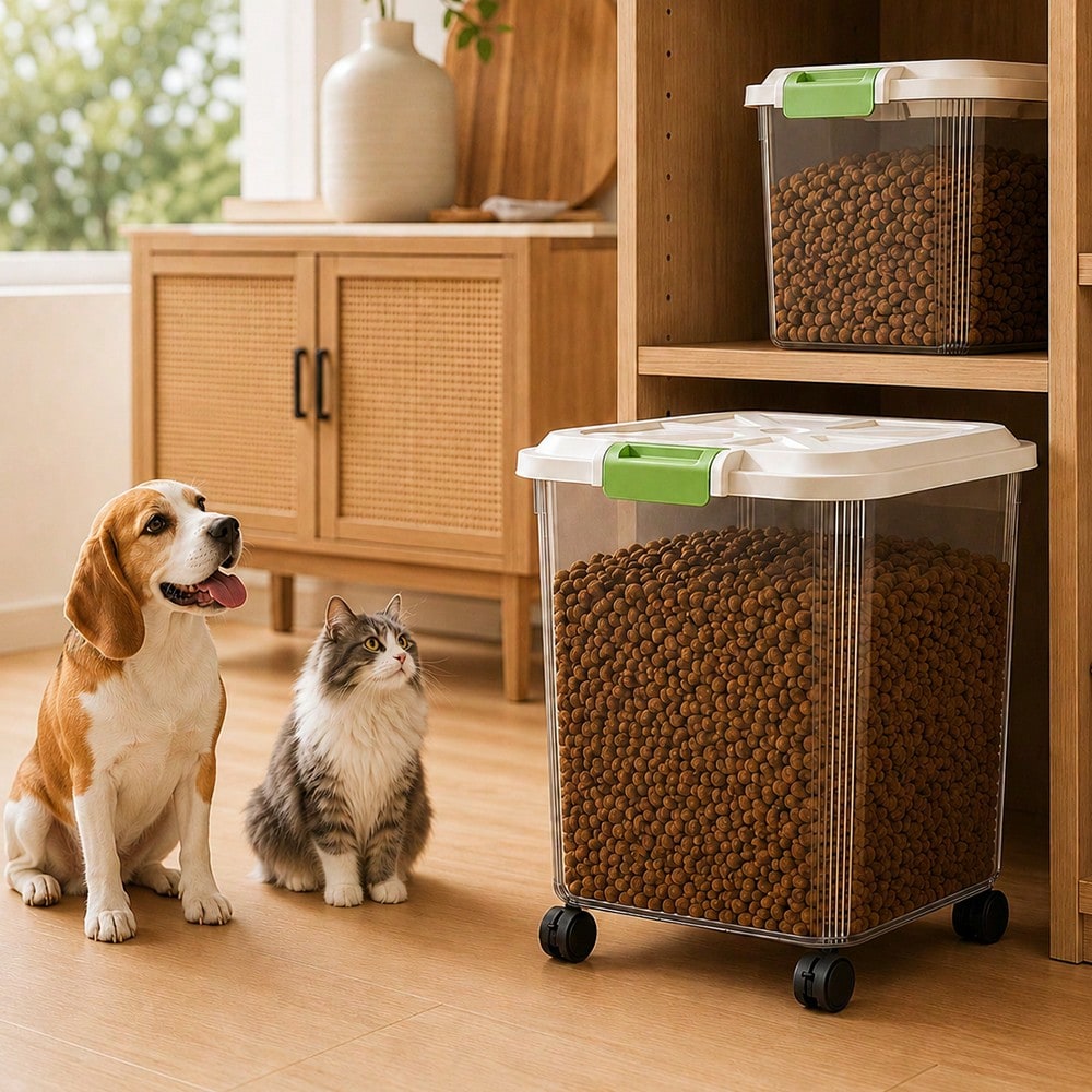 2-delige set grote en middelgr - Food Storage Large Plastic Containers recensie en prijs