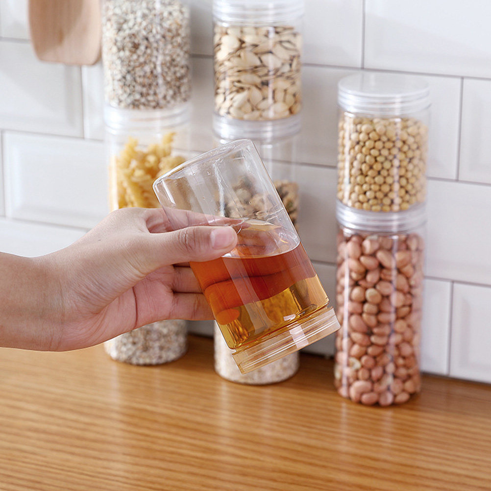10 stuks transparante hoogwaar - Food Storage Jars Plastic recensie en prijs