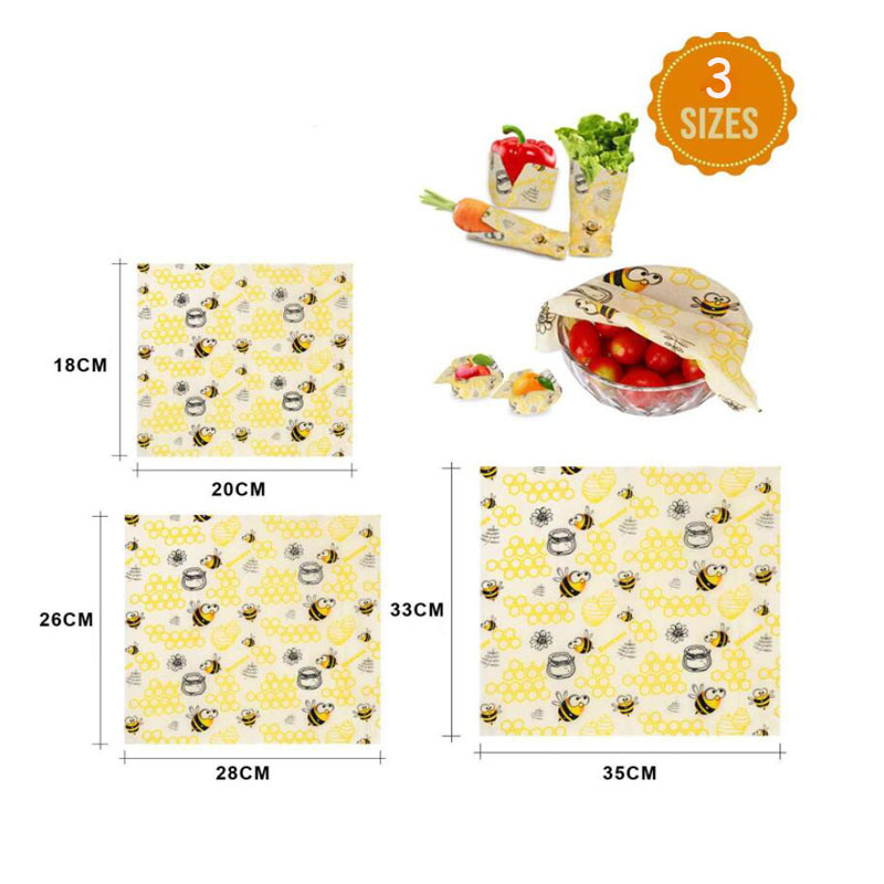Herbruikbare biologische bijen - Beeswax Food Wrap recensie en prijs