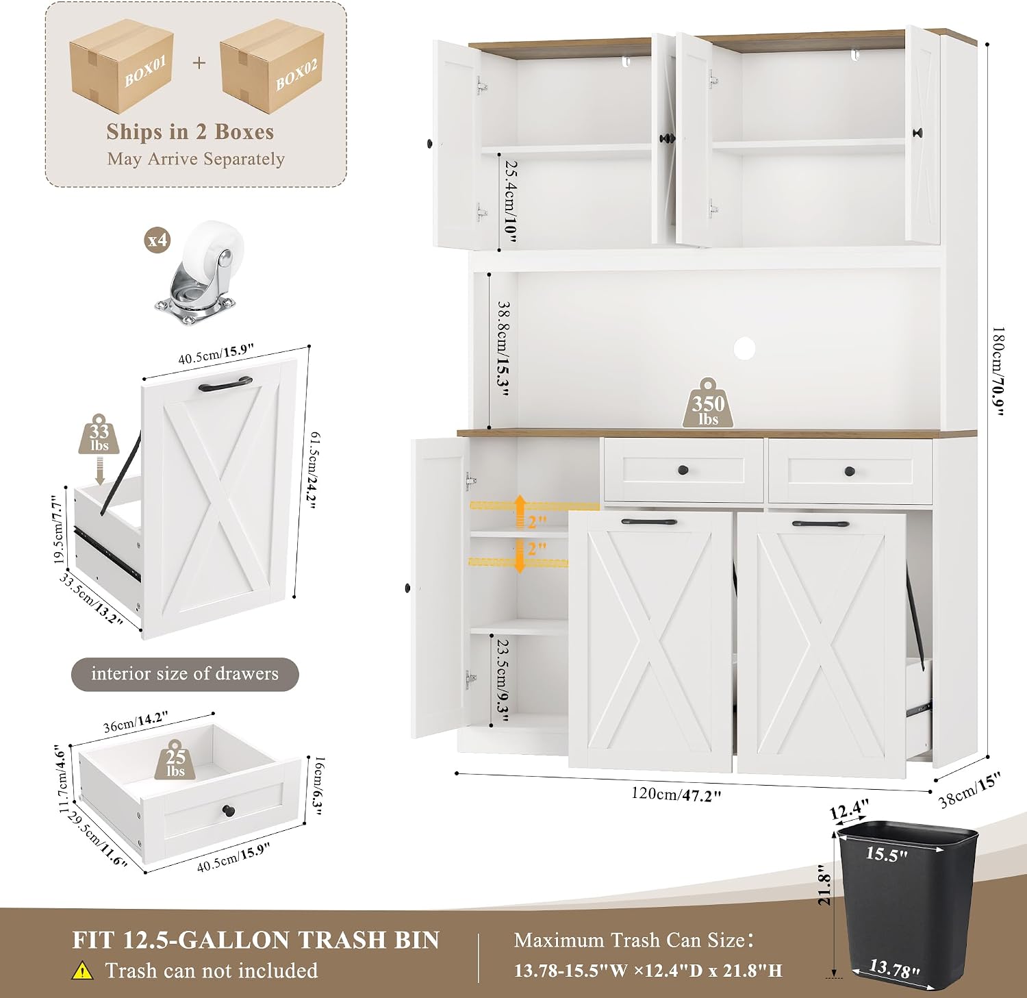 Keukenkast houten vrijstaande  - Food Storage Without Pantry recensie en prijs