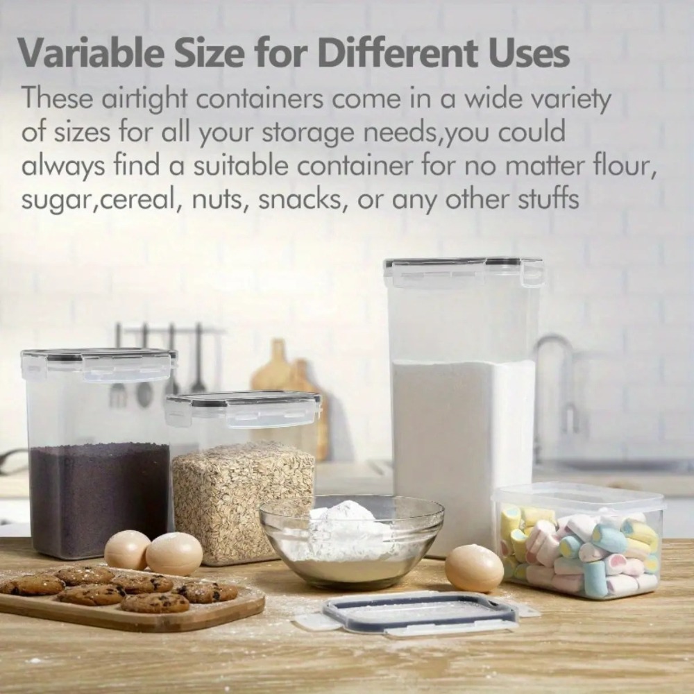 8-delige luchtdichte voorraadd - Food Storage Jar Labels recensie en prijs