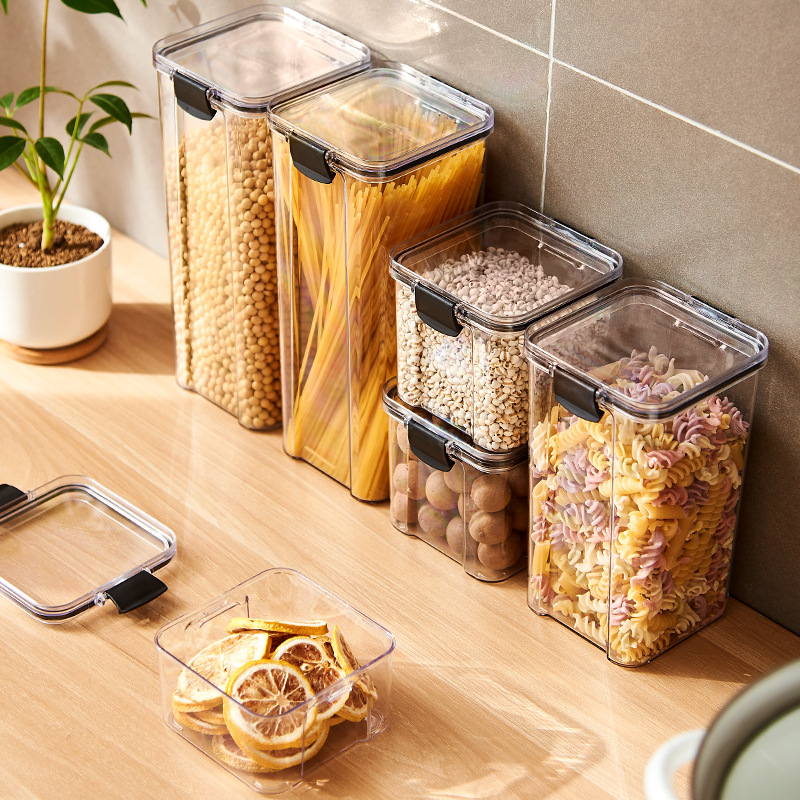 Verzegelde potten Keuken Graan - Food Storage Jar Set recensie en prijs
