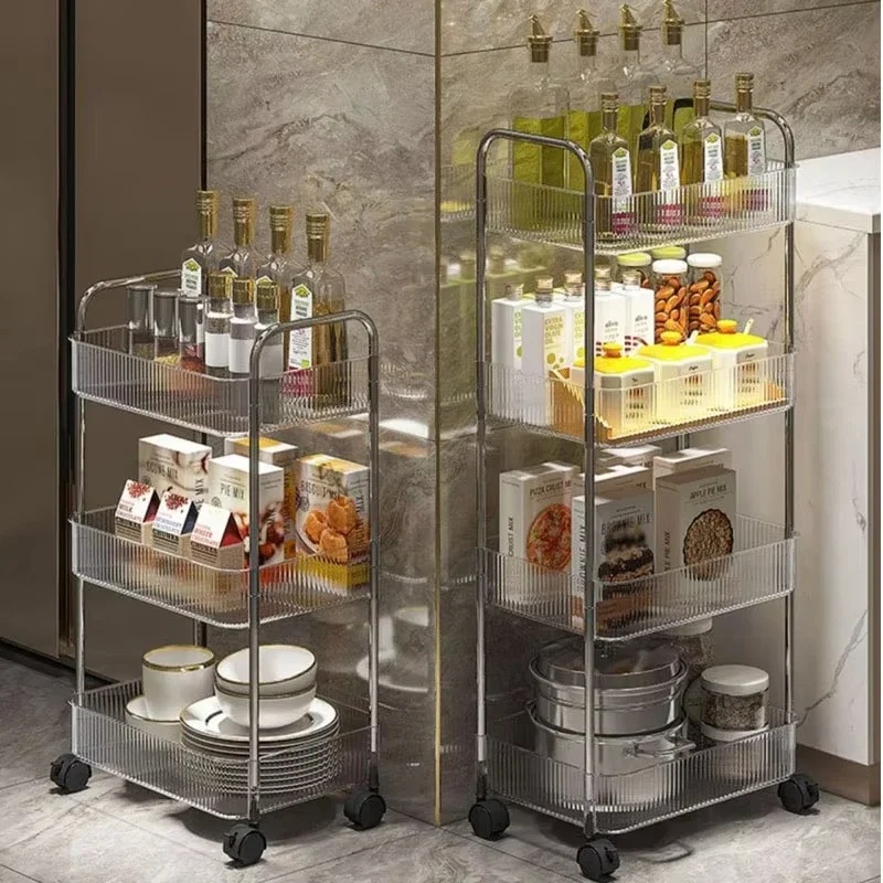Meerlaags rolwagentje met verr - Food Storage Rack For Kitchen recensie en prijs
