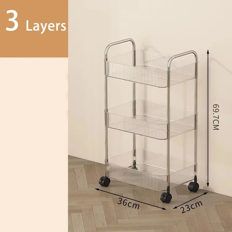 Meerlaags rolwagentje met verr - Food Storage Rack For Kitchen recensie en prijs