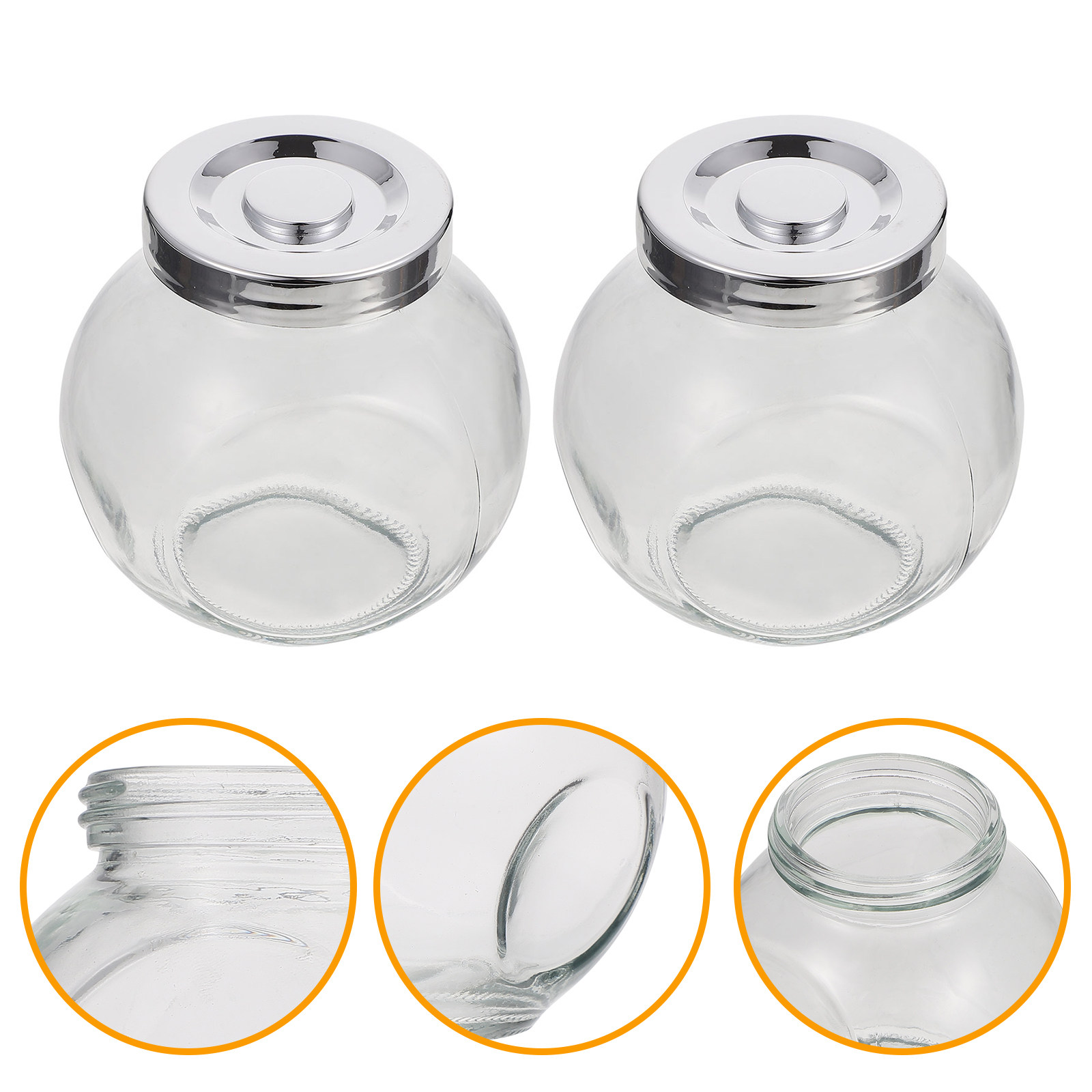 2 stuks fruitjam-opslagflessen - Food Storage Jars Plastic recensie en prijs