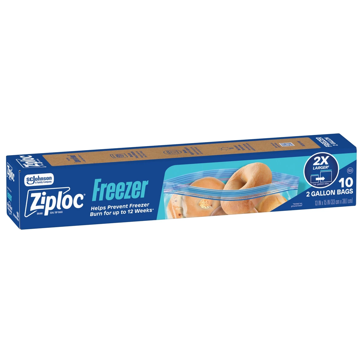 Ziploc 2-gallon diepvrieszakke - Ziploc Food Storage recensie en prijs