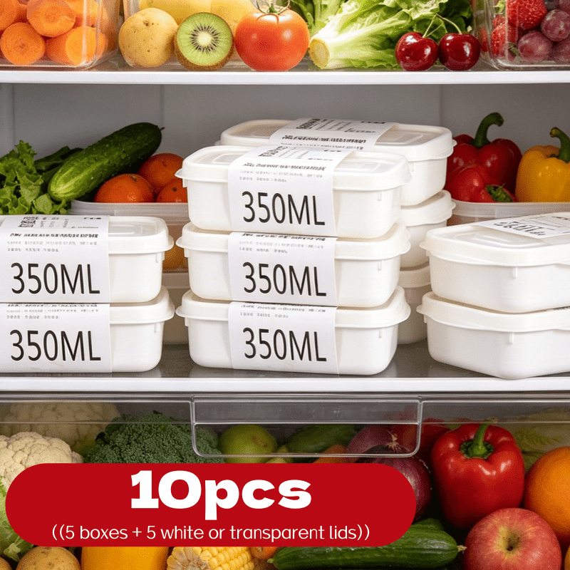 10-delige herbruikbare stapelb - Food Storage Jar Set recensie en prijs