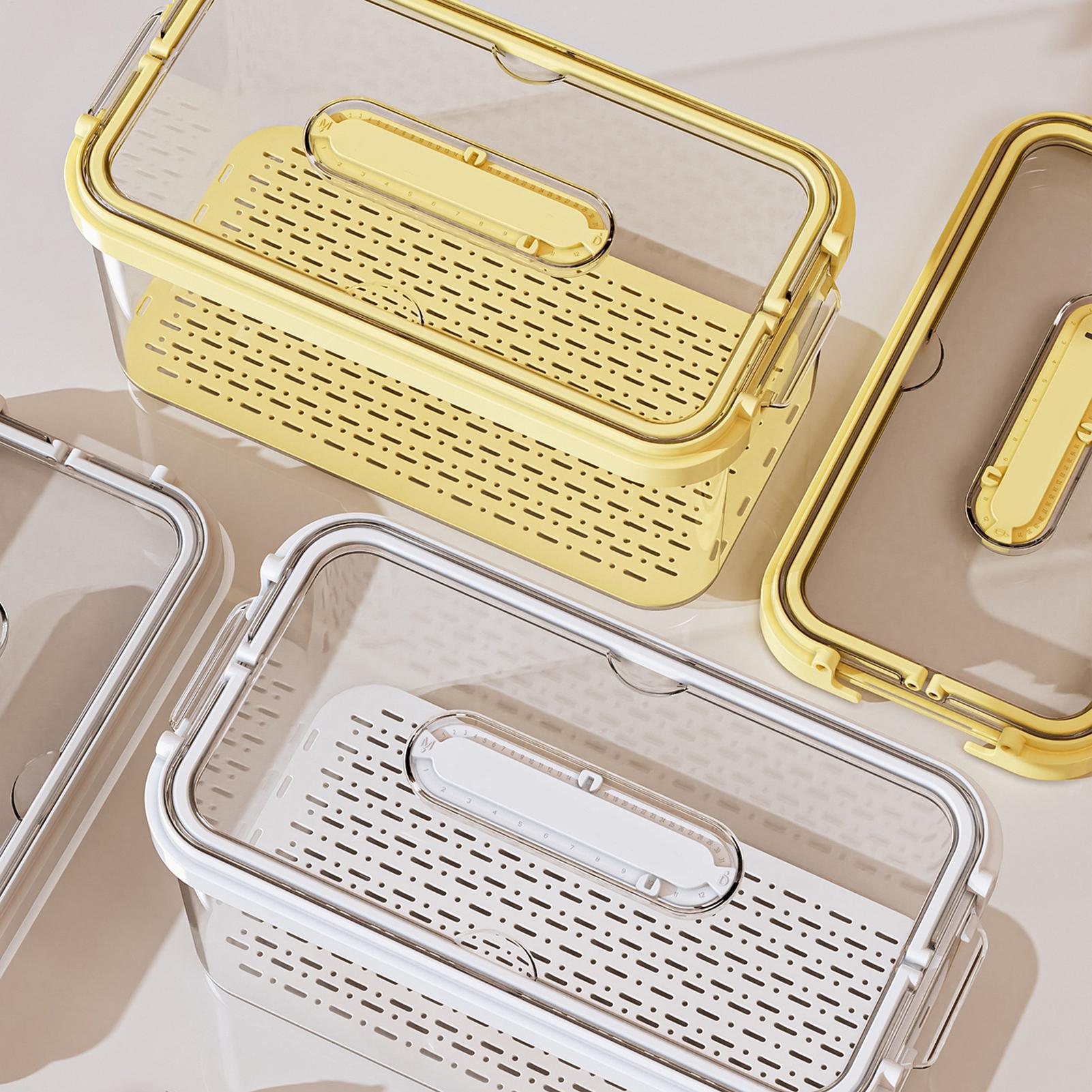 Koelkastvoedselopslagcontainer - Food Storage Large Plastic Containers recensie en prijs
