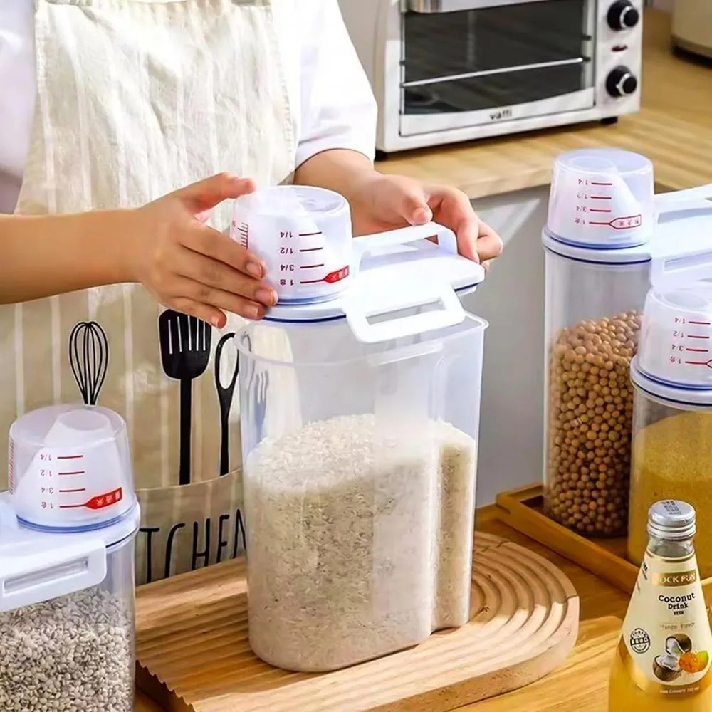 Rijst-opslagcontainer voor dro - Food Storage Meals recensie en prijs