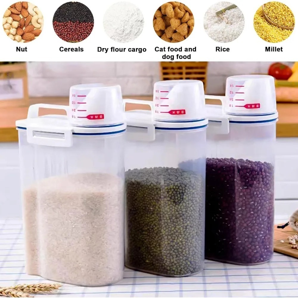 Rijst-opslagcontainer voor dro - Food Storage Meals recensie en prijs