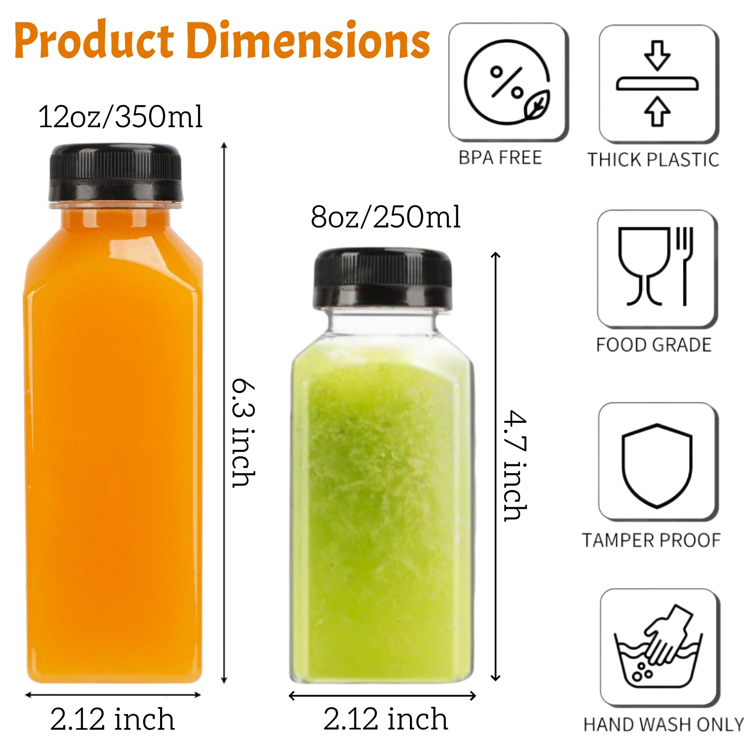20-80 stuks plastic sapflessen - Food Storage Jar Labels recensie en prijs