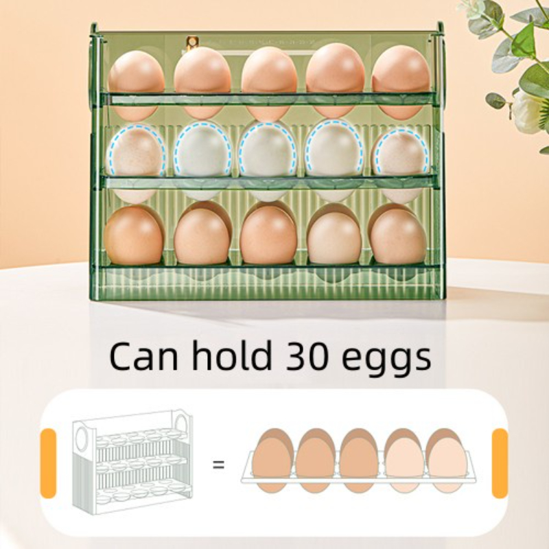 1Pc Eieropbergdoos Zijdeur van - Food Storage Rack For Kitchen recensie en prijs