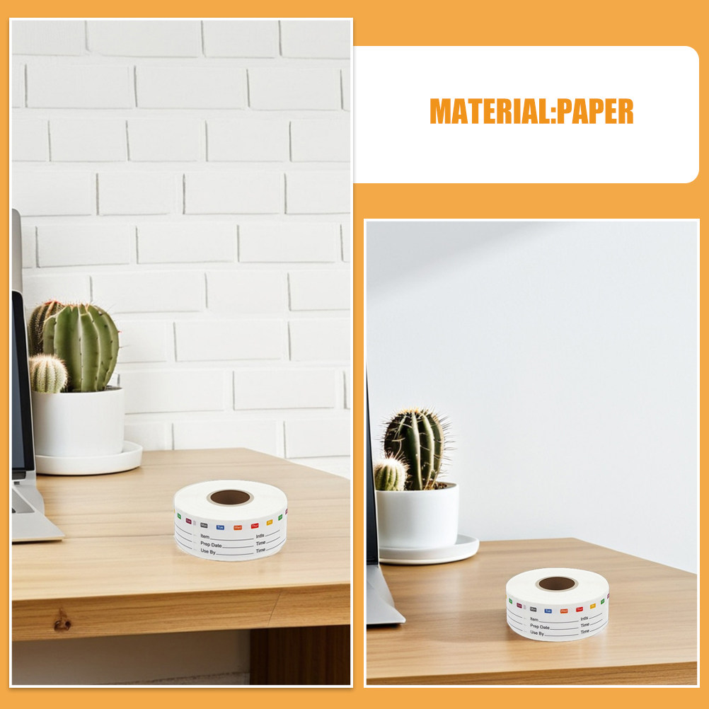 2 Rollen Voedsel Datumstickers - Food Storage Jar Labels recensie en prijs