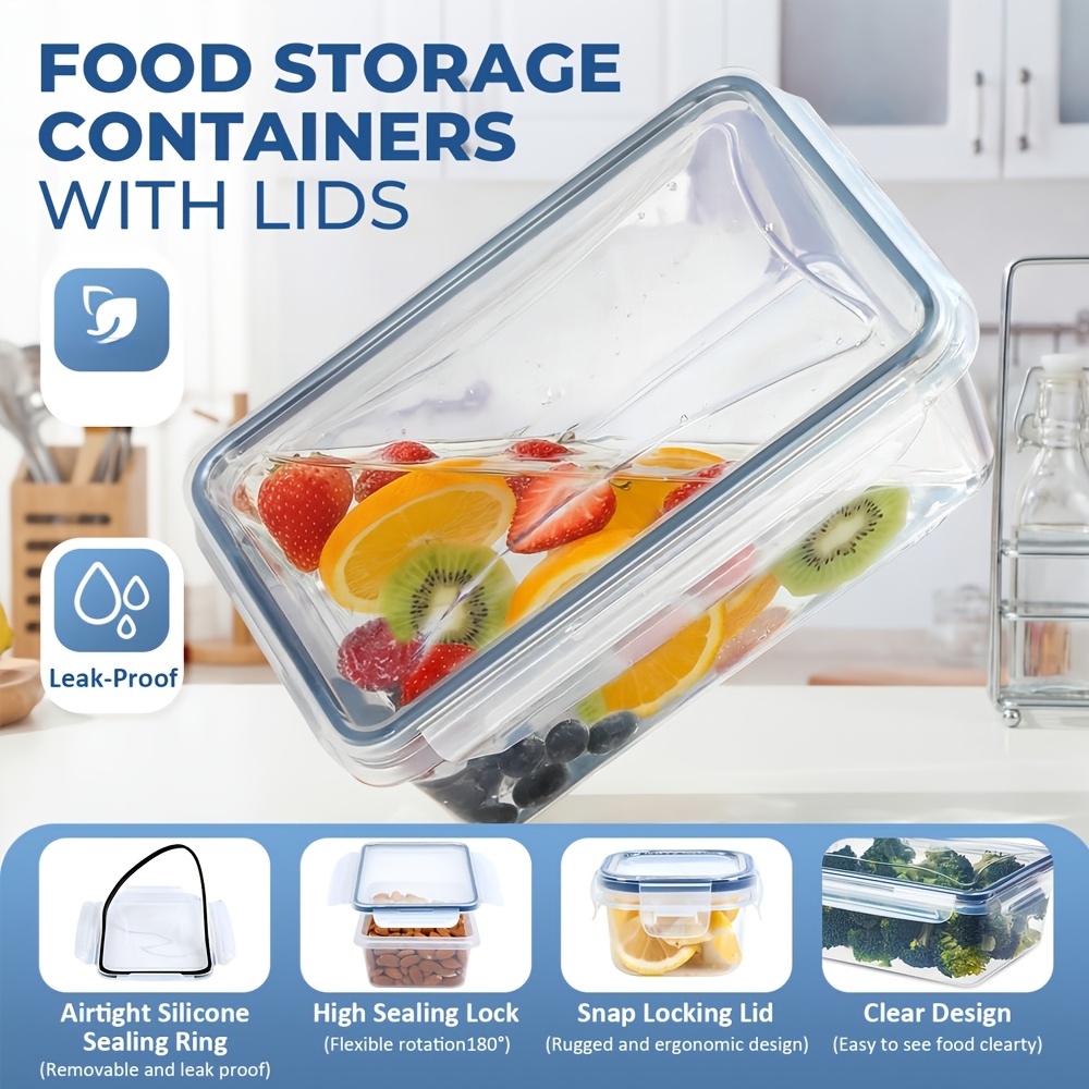 1-delige luchtdichte voedselop - Food Storage Prep Containers recensie en prijs