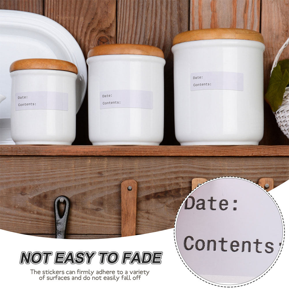 Afneembare voedseletiketten, b - Food Storage Jar Labels recensie en prijs