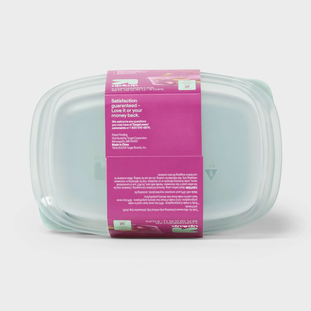 2026 Nieuwe 2-pack 48oz Grote  - Food Storage Large Plastic Containers recensie en prijs