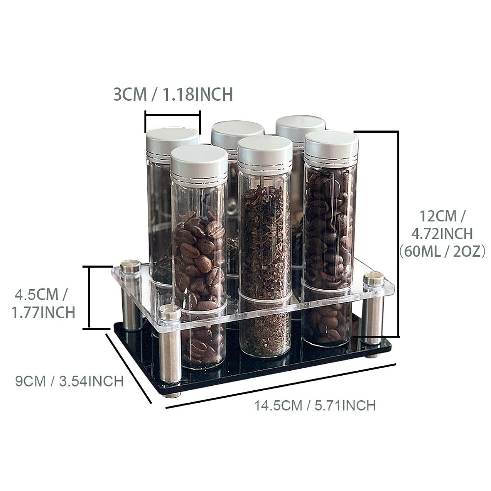 Koffielagers 6 Buizen Displays - Food Storage Youtube recensie en prijs