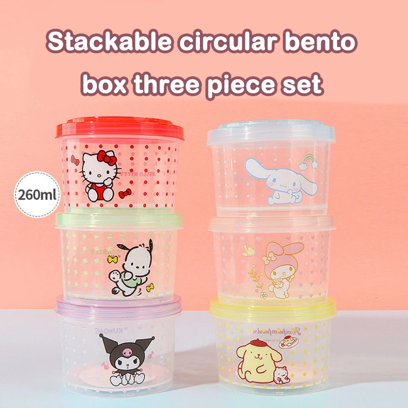 Kitty Bento Box Set 3-delig, s - Food Storage Jar Set recensie en prijs